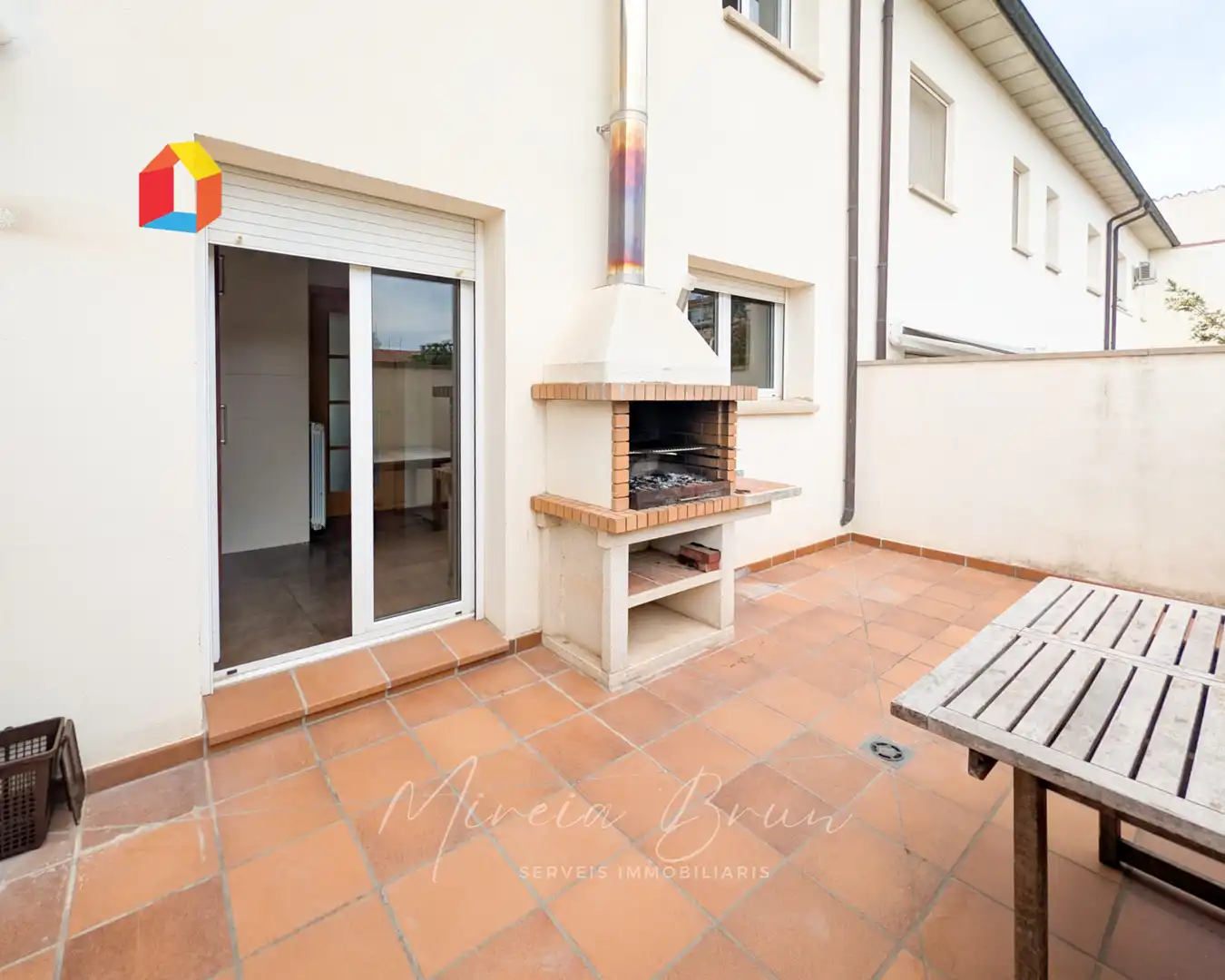 Terrace of Detached homes for rent in Tona  with Heating, Oven and Microwave