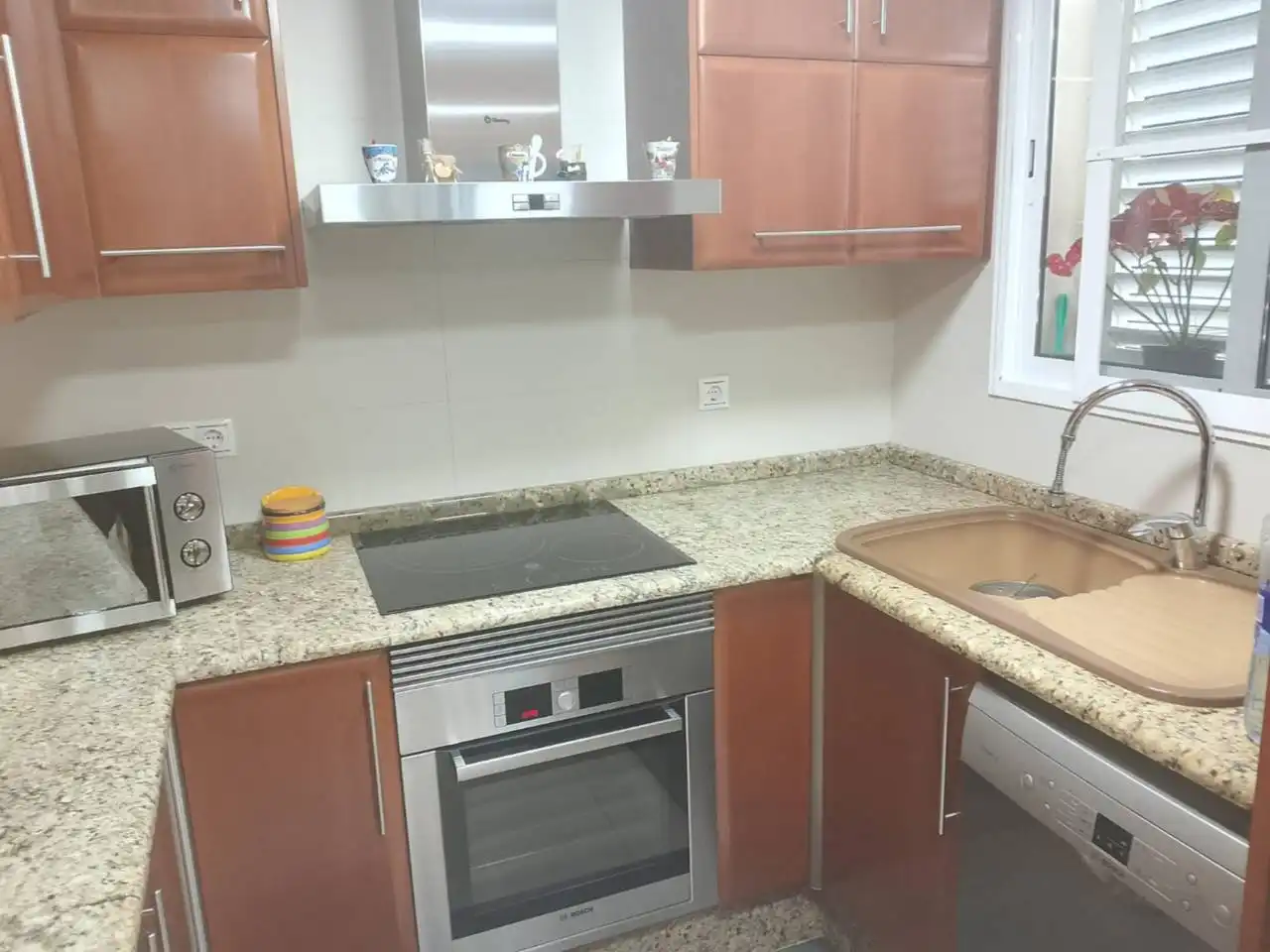 Küche von Wohnung zum Verkauf in Simat de la Valldigna mit Klimaanlage, Heizung und Terrasse