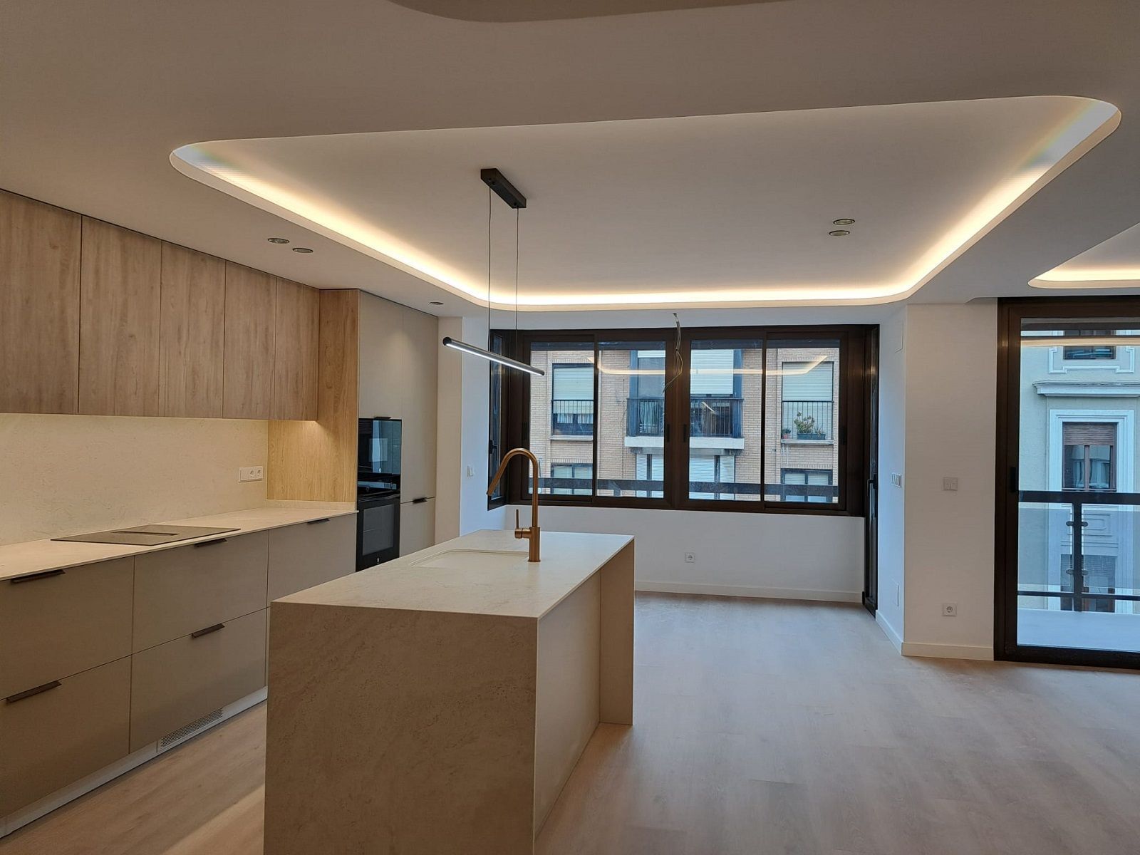 Kitchen of Flat for sale in  Murcia Capital  with Air Conditioner, Heating and Terrace