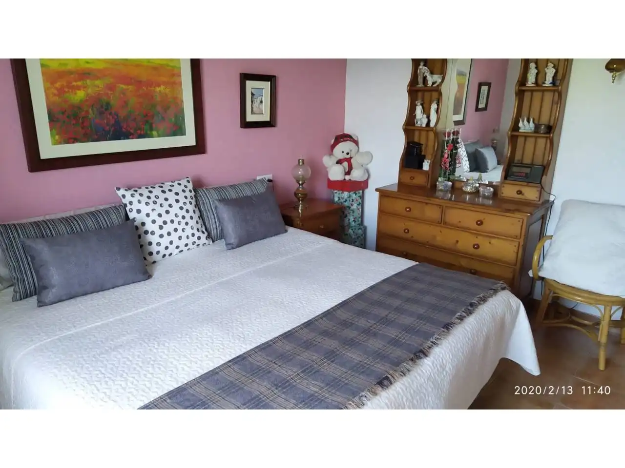 Schlafzimmer von Country house zum Verkauf in Sa Pobla mit Klimaanlage, Heizung und Privatgarten