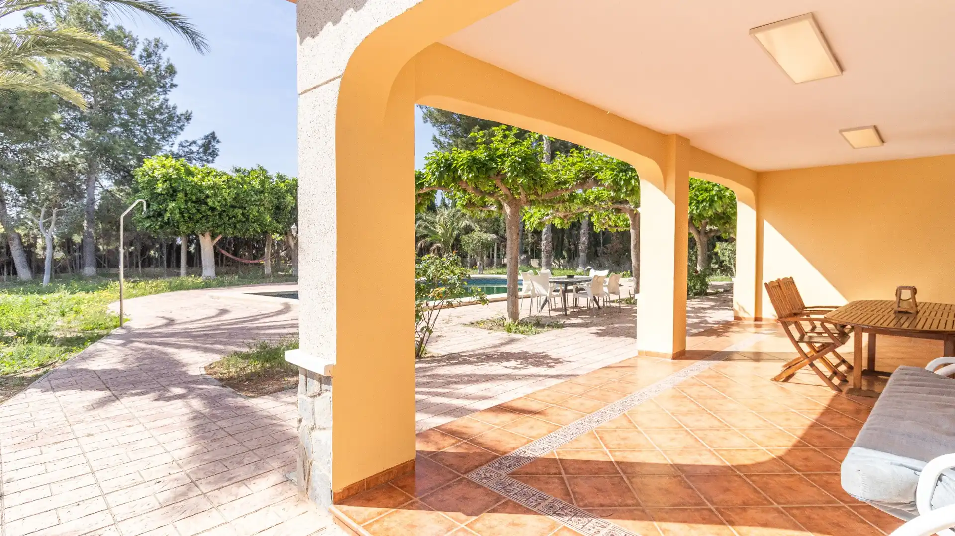 Terraza de Casa o chalet en venta en Elche / Elx con Aire acondicionado, Calefacción y Terraza