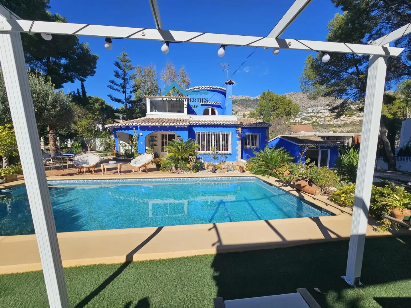 Vista exterior de Casa o chalet en venta en Altea con Aire acondicionado, Calefacción y Jardín privado