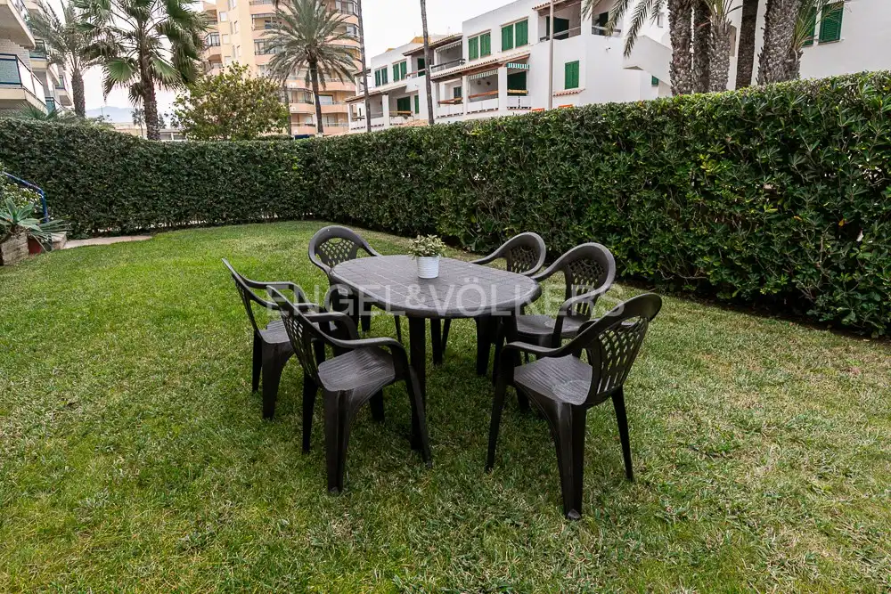 Terraza de Apartamento en venta en Xeraco con Aire acondicionado, Calefacción y Jardín privado