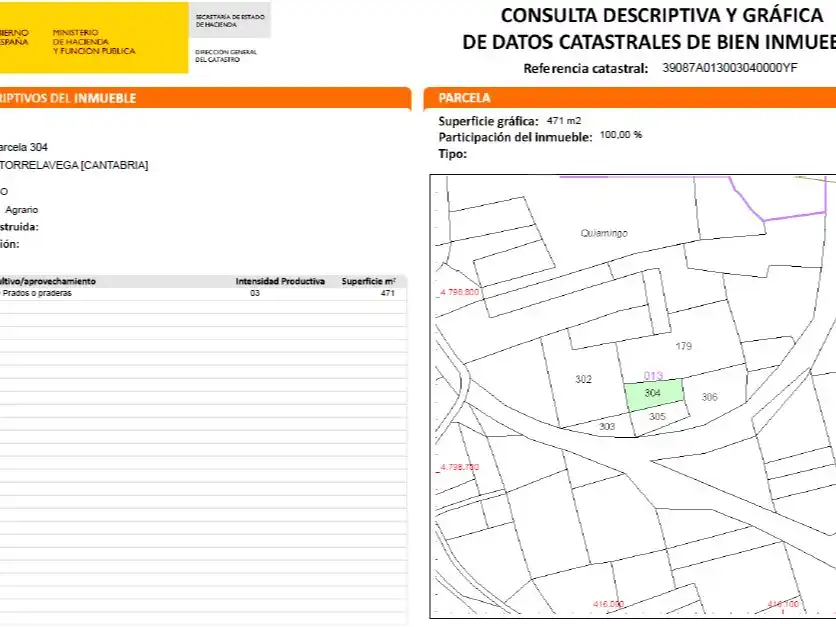 Vista exterior de Terreno en venta en Torrelavega 
