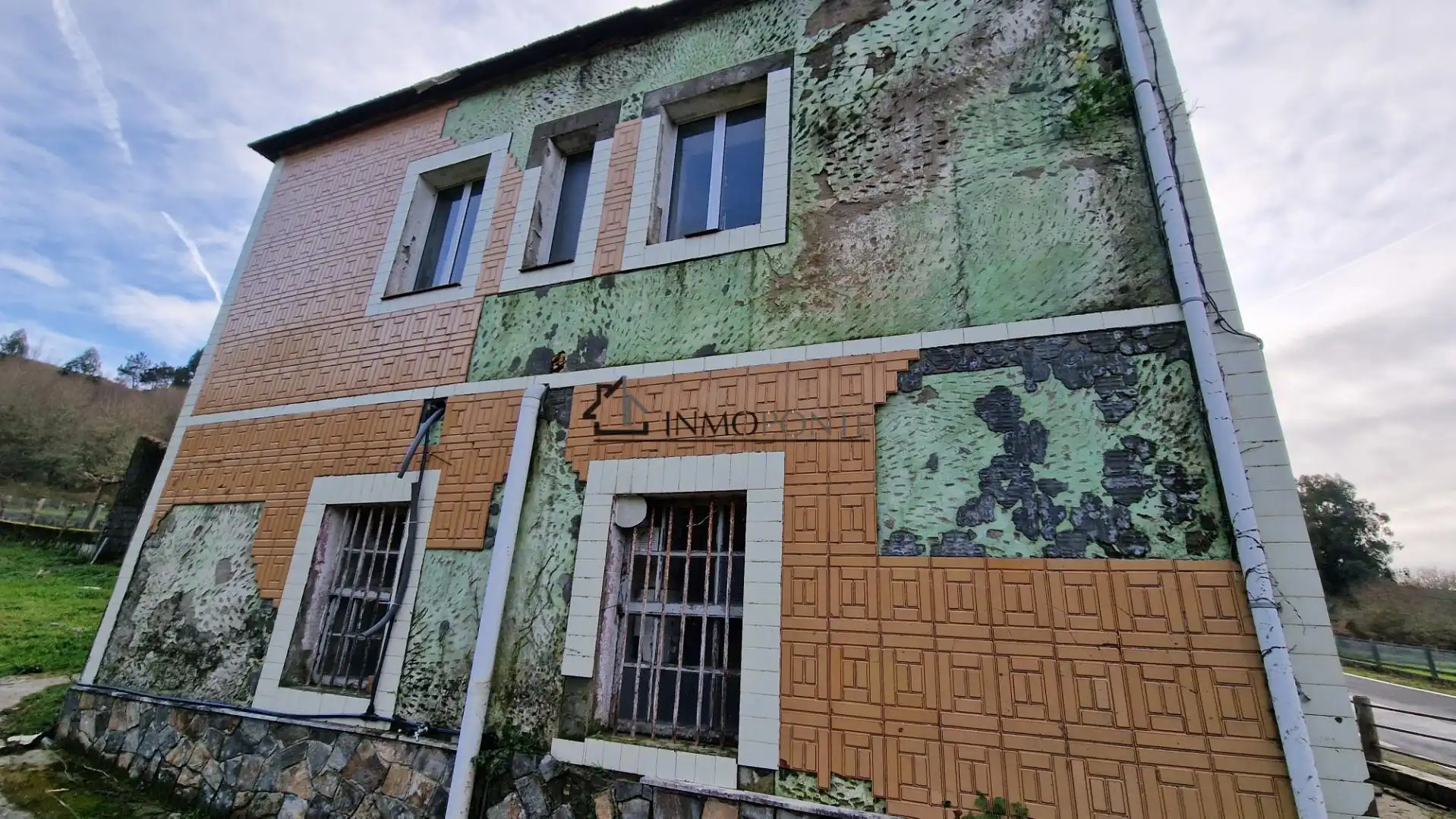 Vista exterior de Casa adosada en venta en Forcarei con Jardín privado