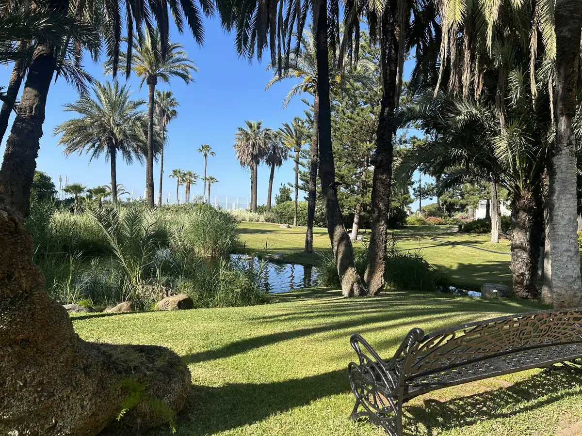 Garten von Wohnung zum Verkauf in Marbella mit Klimaanlage, Terrasse und Möbliert