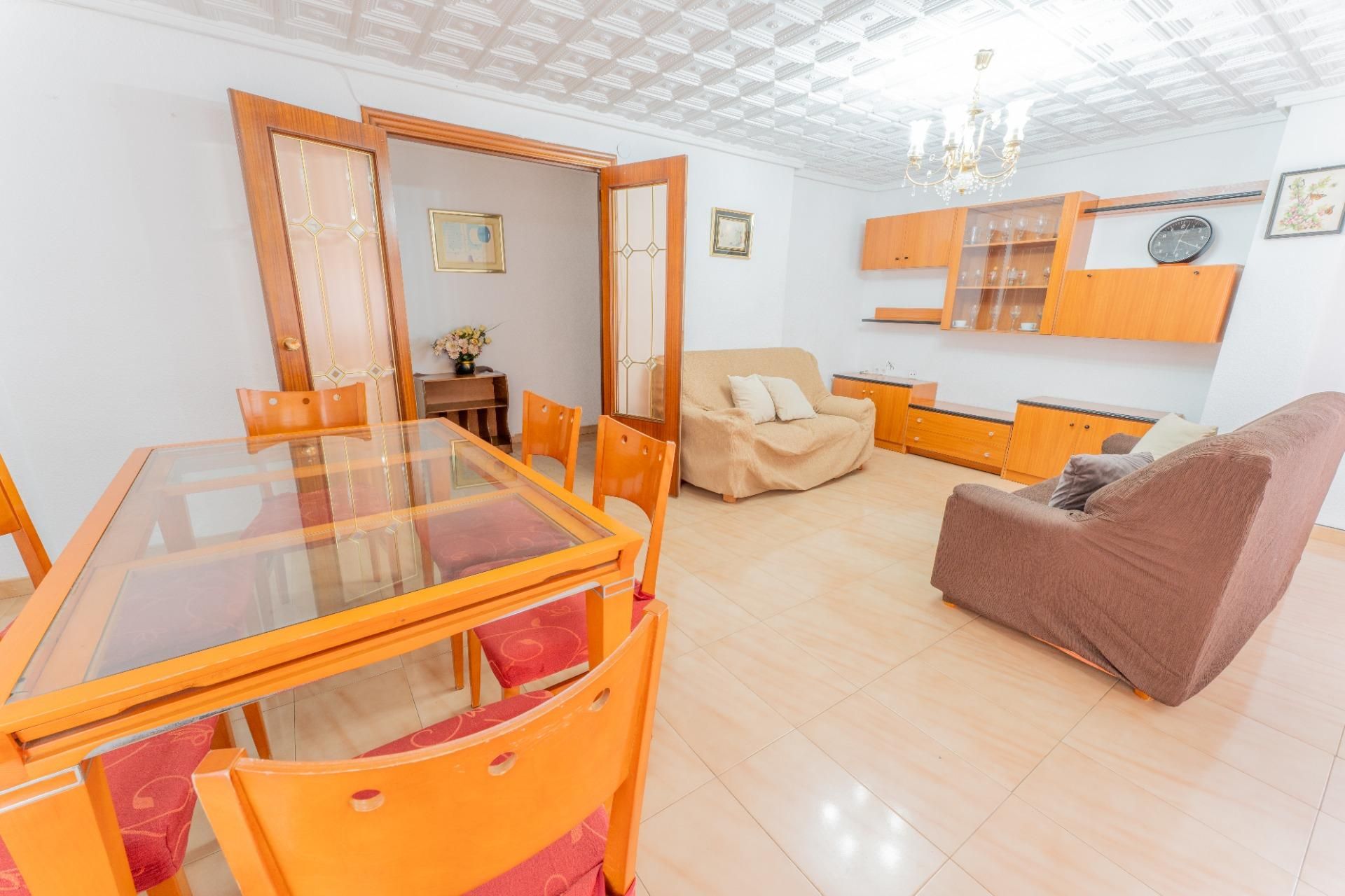 Living room of Flat for sale in Elche / Elx  with Heating, Storage room and Balcony