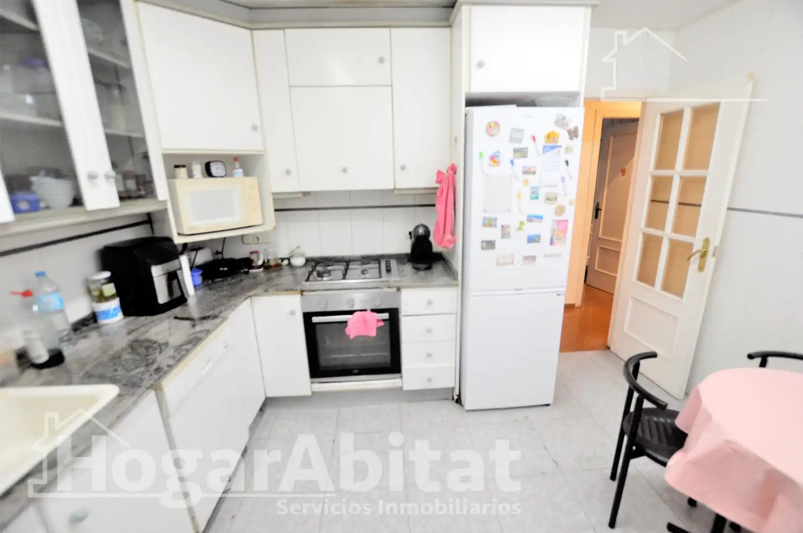 Kitchen of Flat for sale in Valencia  with Air Conditioner and Heating