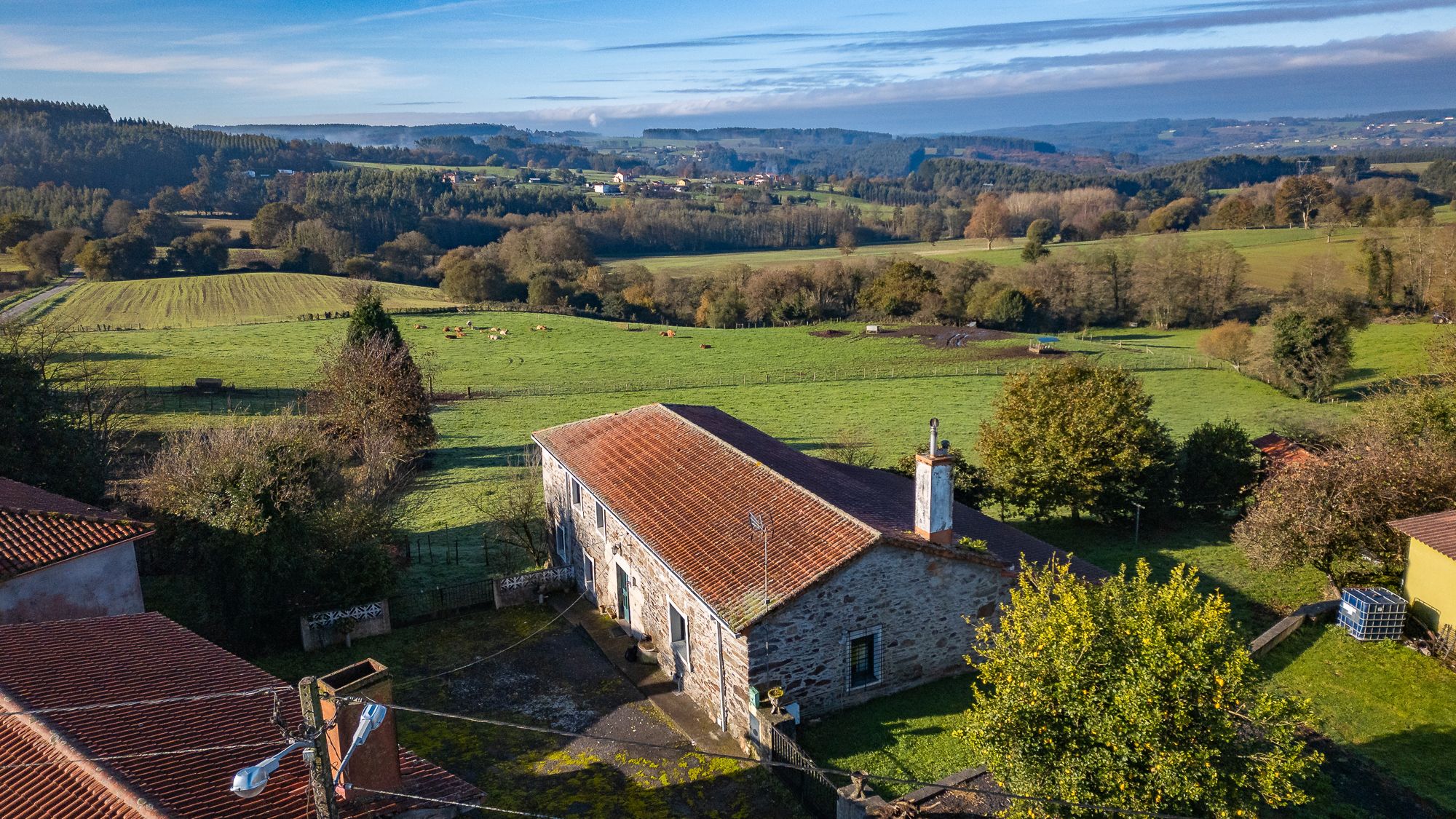 Exterior view of Country house for sale in Boimorto  with Furnished