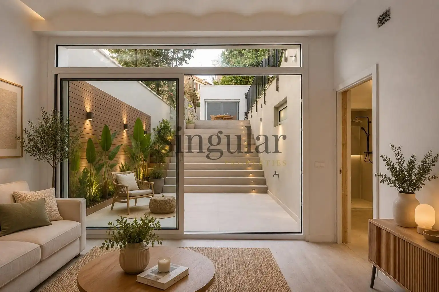 Terrassa de Dúplex en venda en Barcelona amb Aire condicionat, Calefacció i Jardí privat