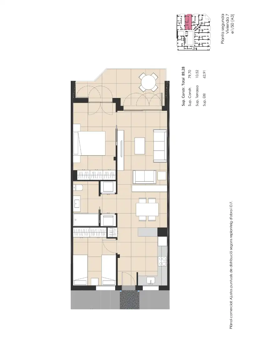 Wohnung mit Aufzug zum Verkauf in Platja Gran, imagen 17