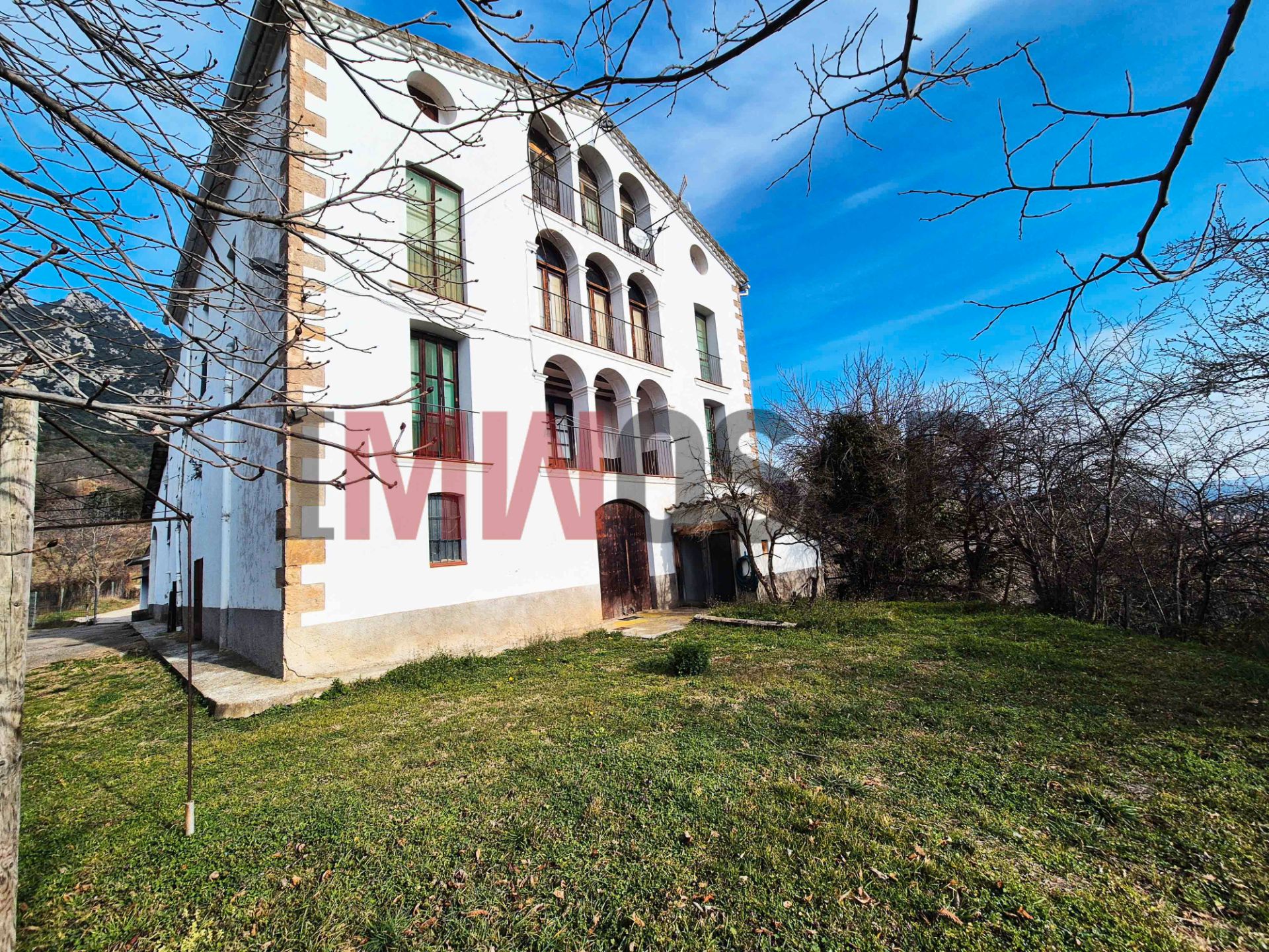 Exterior view of Country house for sale in Berga  with Private garden, Terrace and Balcony