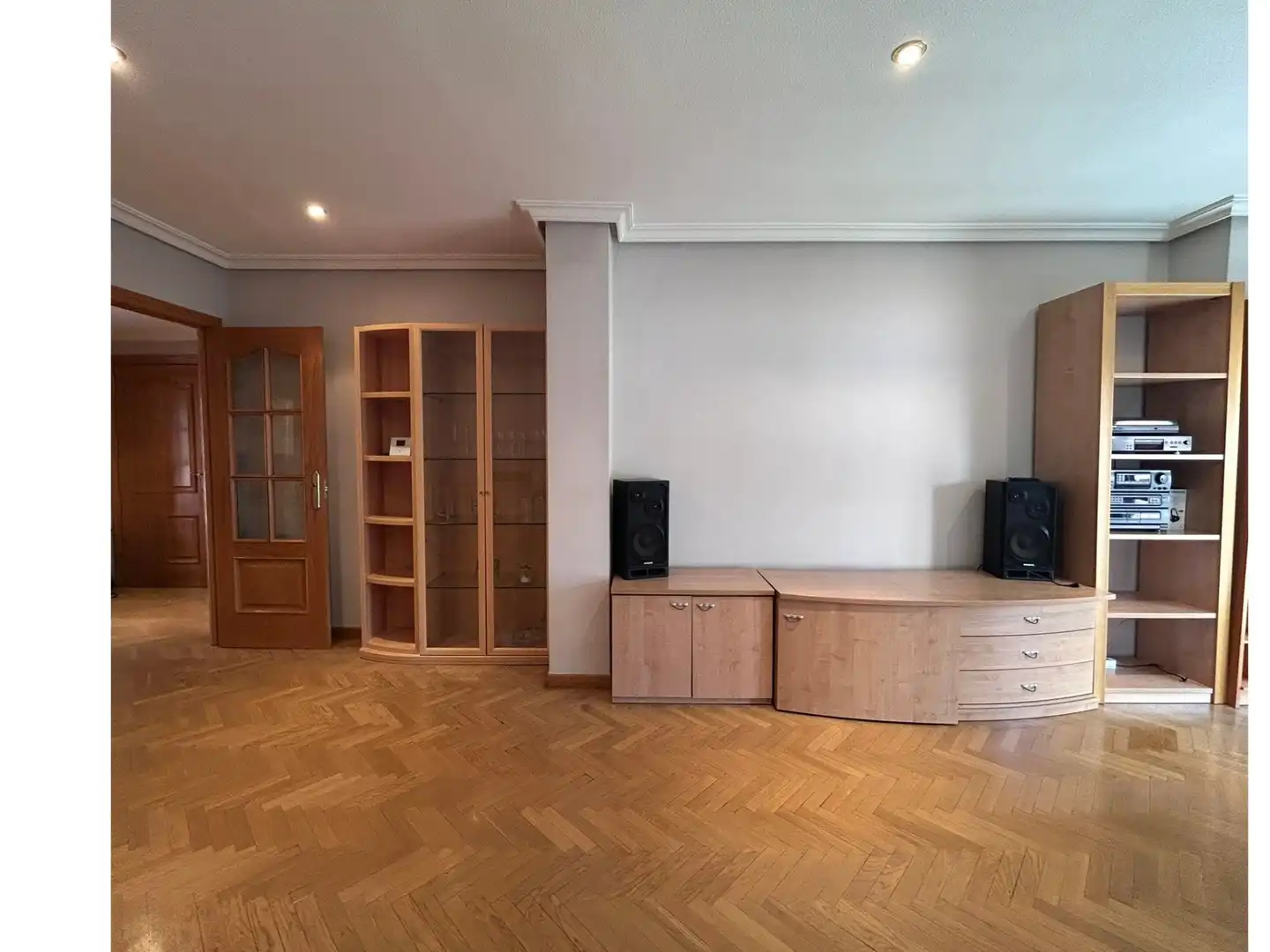 Wohnzimmer von Wohnung zum Verkauf in Pozuelo de Alarcón mit Heizung, Parkett und Gemeinschaftspool