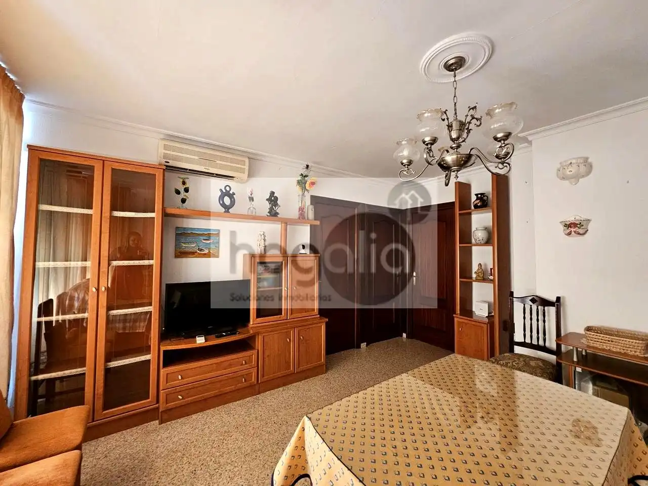 Sala de estar de Piso de alquiler en Sevilla con Aire acondicionado y Amueblado