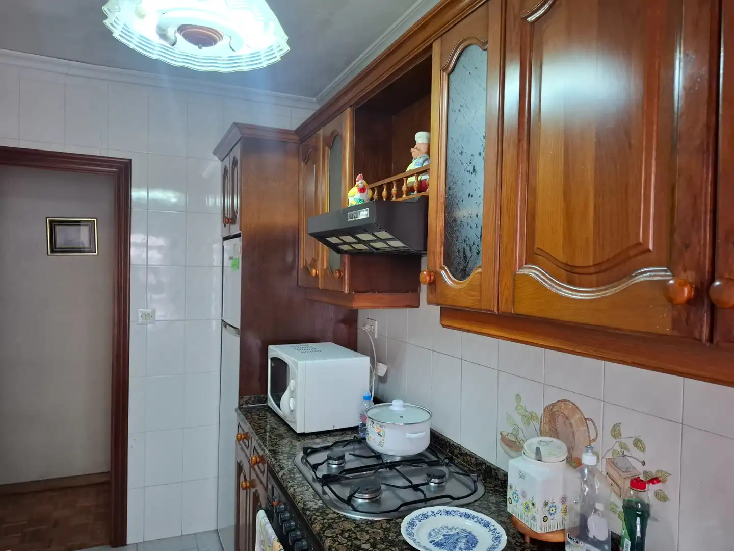 Kitchen of Flat for sale in Viveiro  with Terrace and Furnished