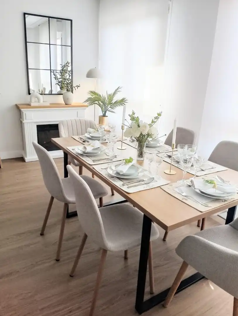 Comedor de Piso de alquiler en Gijón  con Calefacción y Amueblado