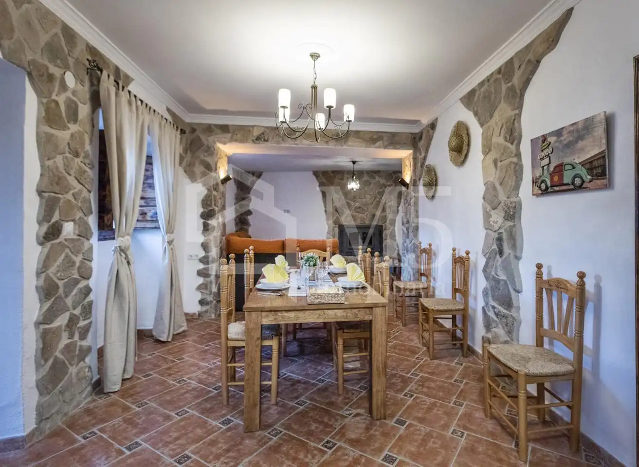 Dining room of Country homes for sale in Periana, Málaga