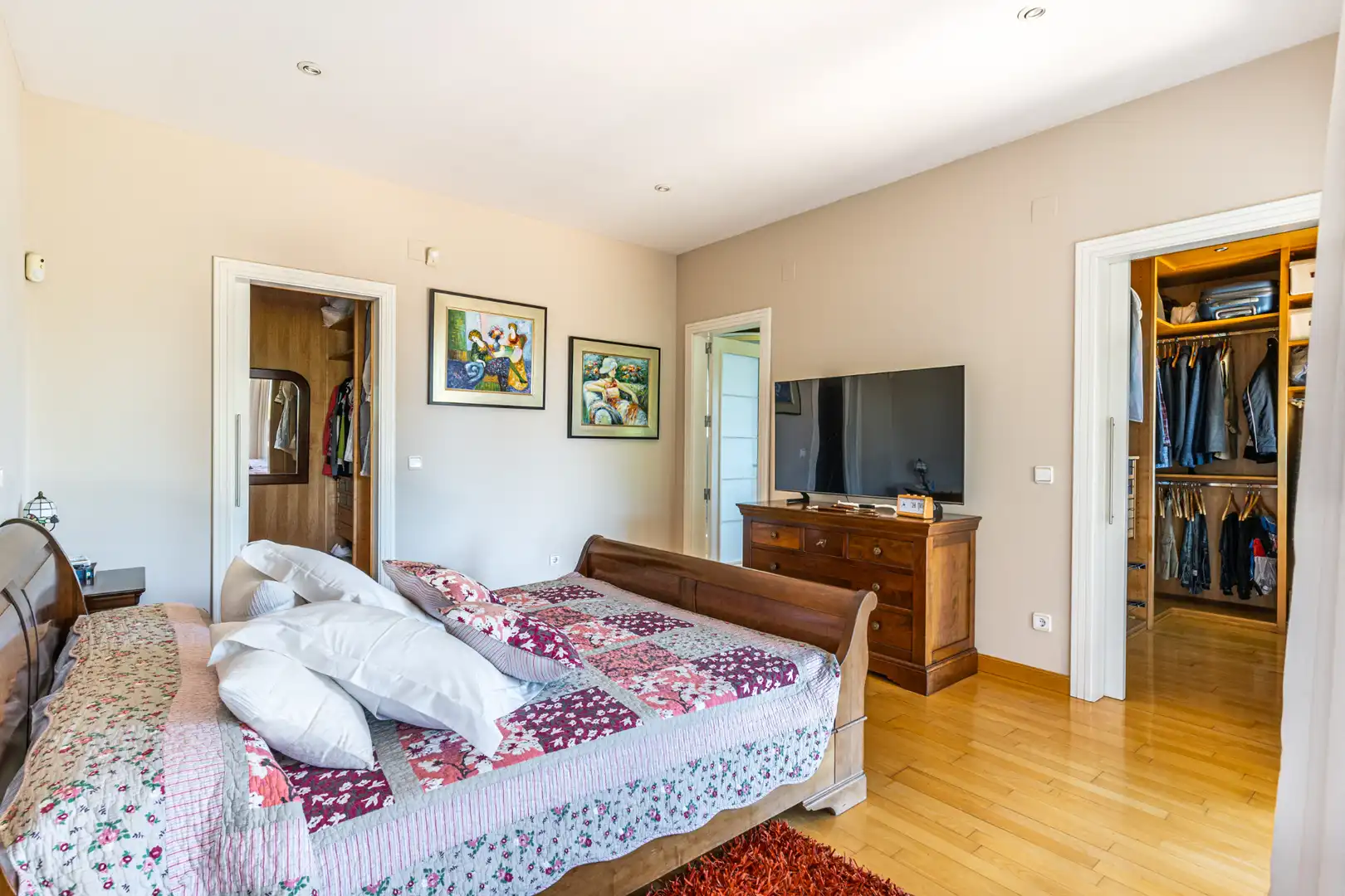 Bedroom of Houses for sale in Villanueva de la Cañada  with Heating, Private garden and Swimming Pool