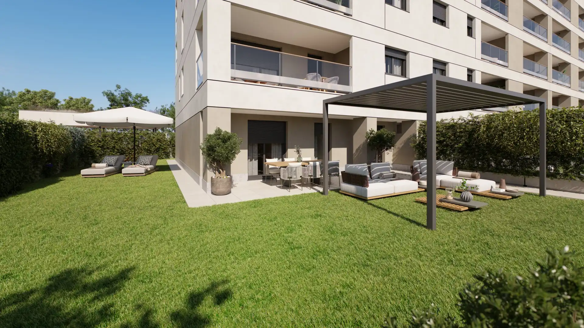Rez-de-chaussée neuf avec piscine à vendre à Pinar del Jalón, imagen 18