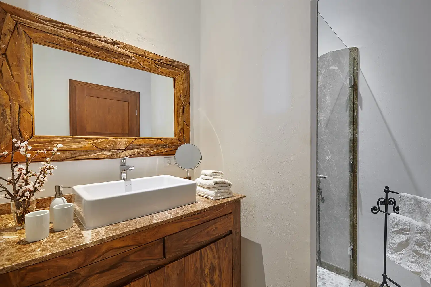 Baño de Finca rústica en venta en Marratxí con Calefacción, Trastero y Piscina