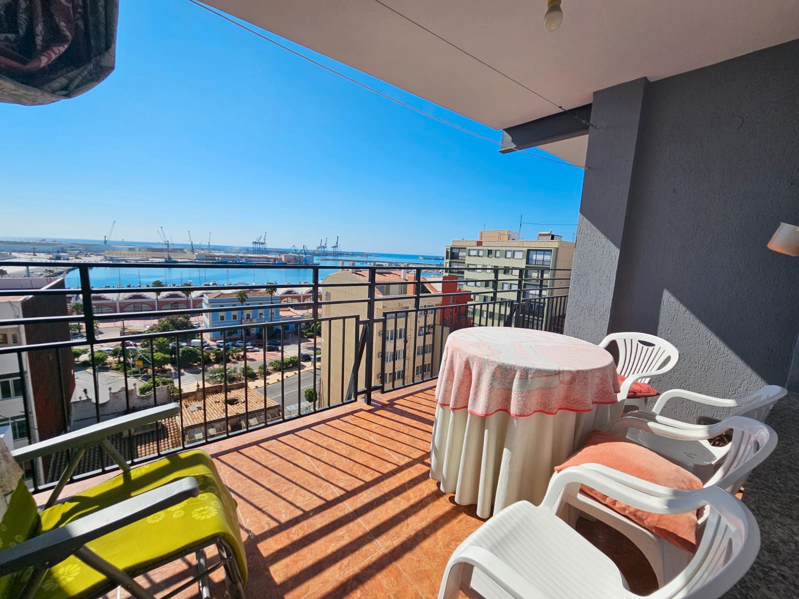 Terrace of Flat for sale in Castellón de la Plana / Castelló de la Plana  with Terrace, Storage room and Furnished
