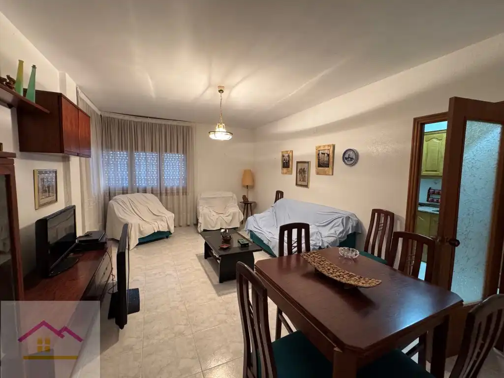 Sala de estar de Piso en venta en Alcalà de Xivert con Amueblado, Horno y Lavadora