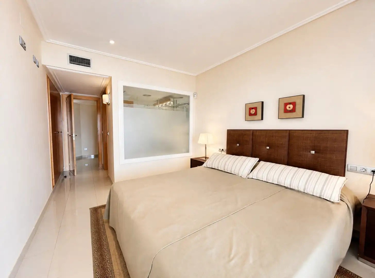 Bedroom of Flat for sale in Roses  with Air Conditioner, Heating and Terrace