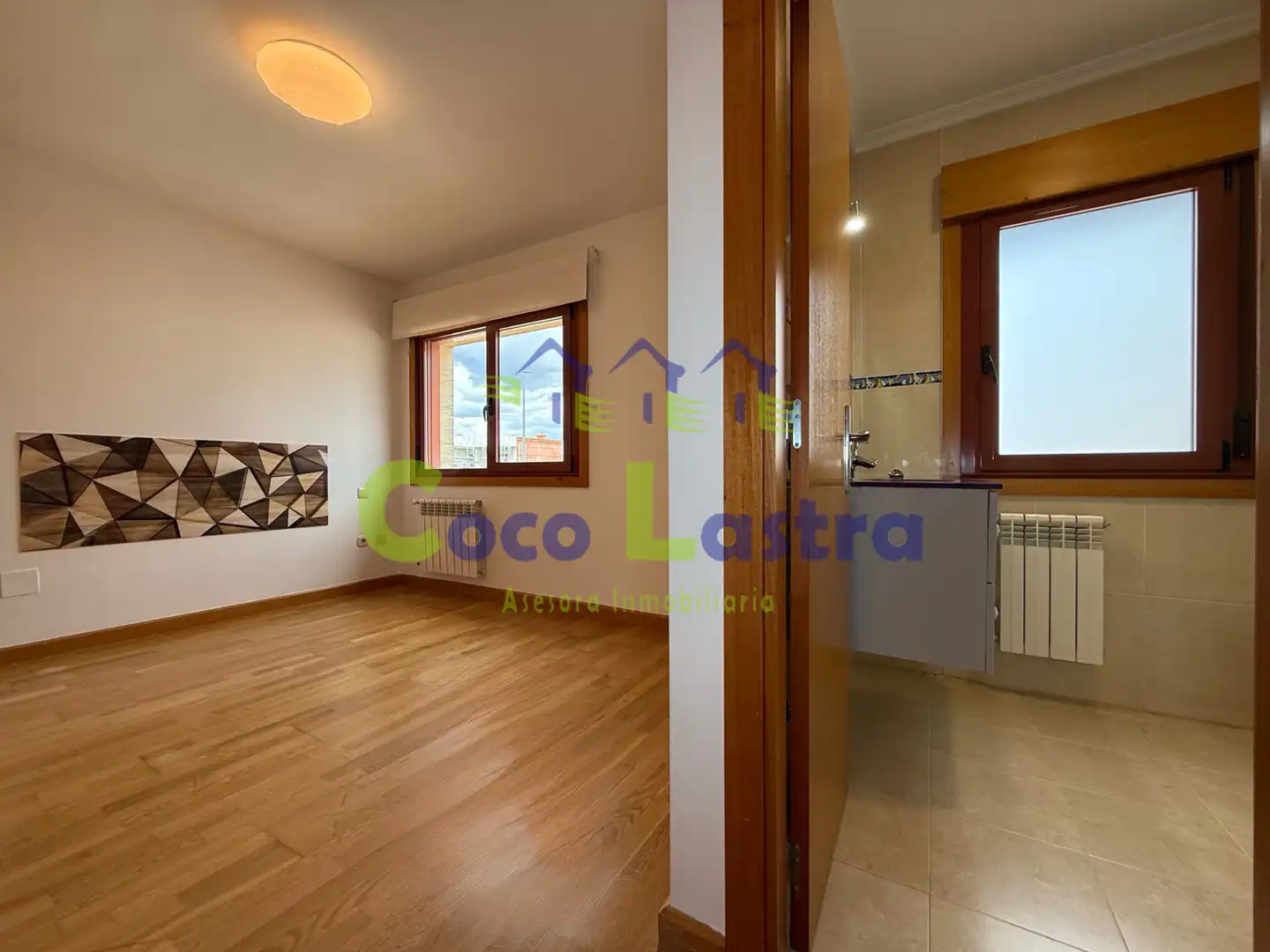 Einfamilien-Reihenhaus zur Miete in Doñinos de Salamanca mit Heizung, Privatgarten und Ofen