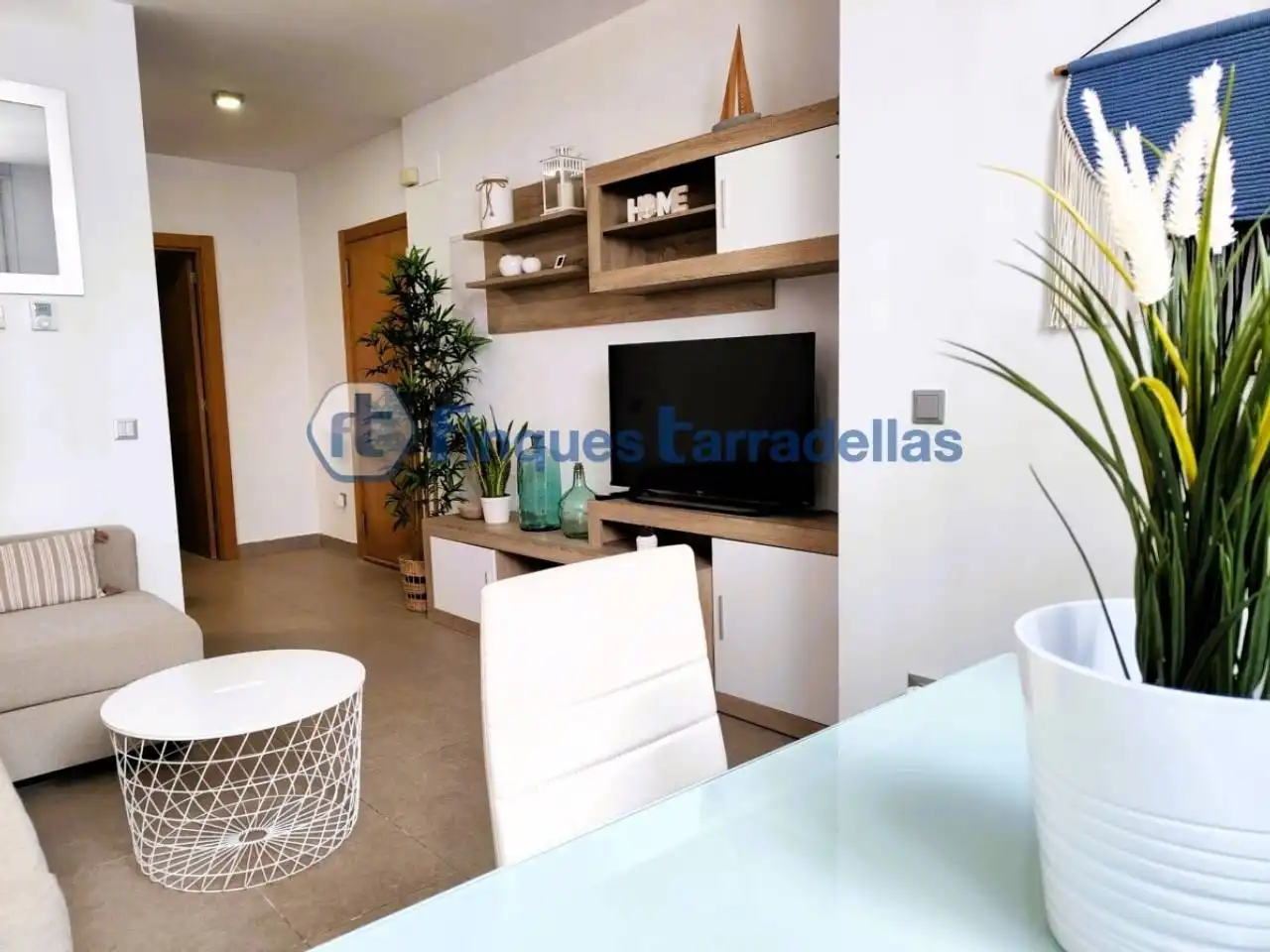 Wohnzimmer von Wohnung zum Verkauf in Blanes mit Heizung, Terrasse und Abstellraum