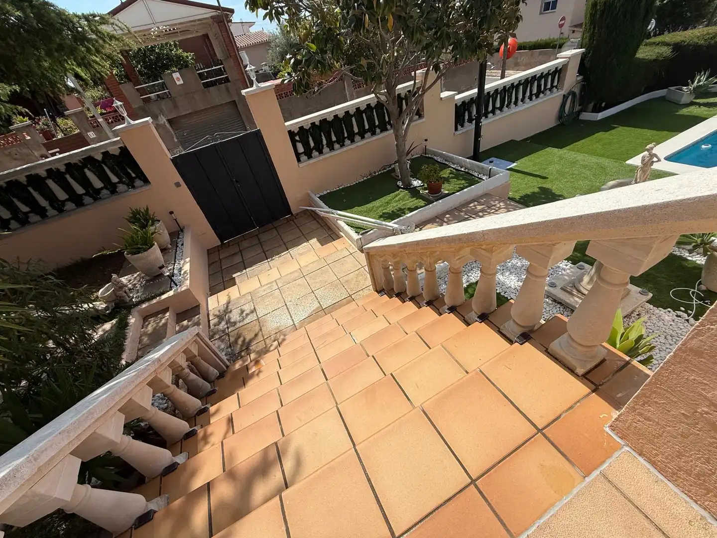 Terrasse von Haus oder Chalet zur Miete in Viladecans mit Klimaanlage, Heizung und Privatgarten