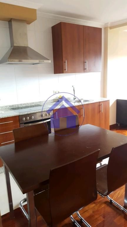 Cuina de Apartament en venda en Vigo  amb Calefacció, Parquet i Moblat