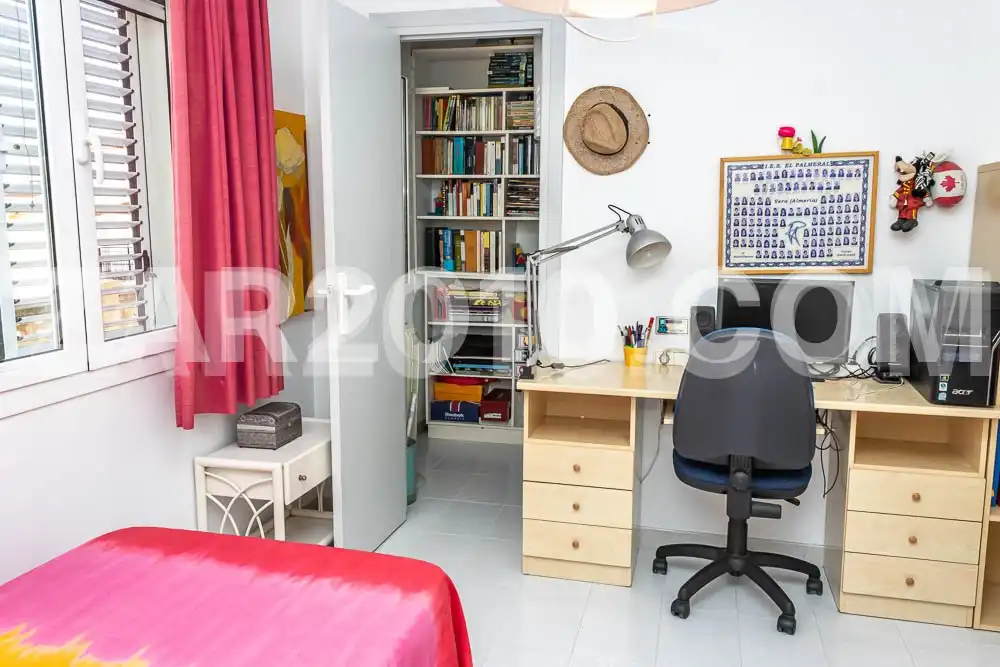 Bedroom of Houses for sale in Garrucha  with Air Conditioner, Private garden and Terrace