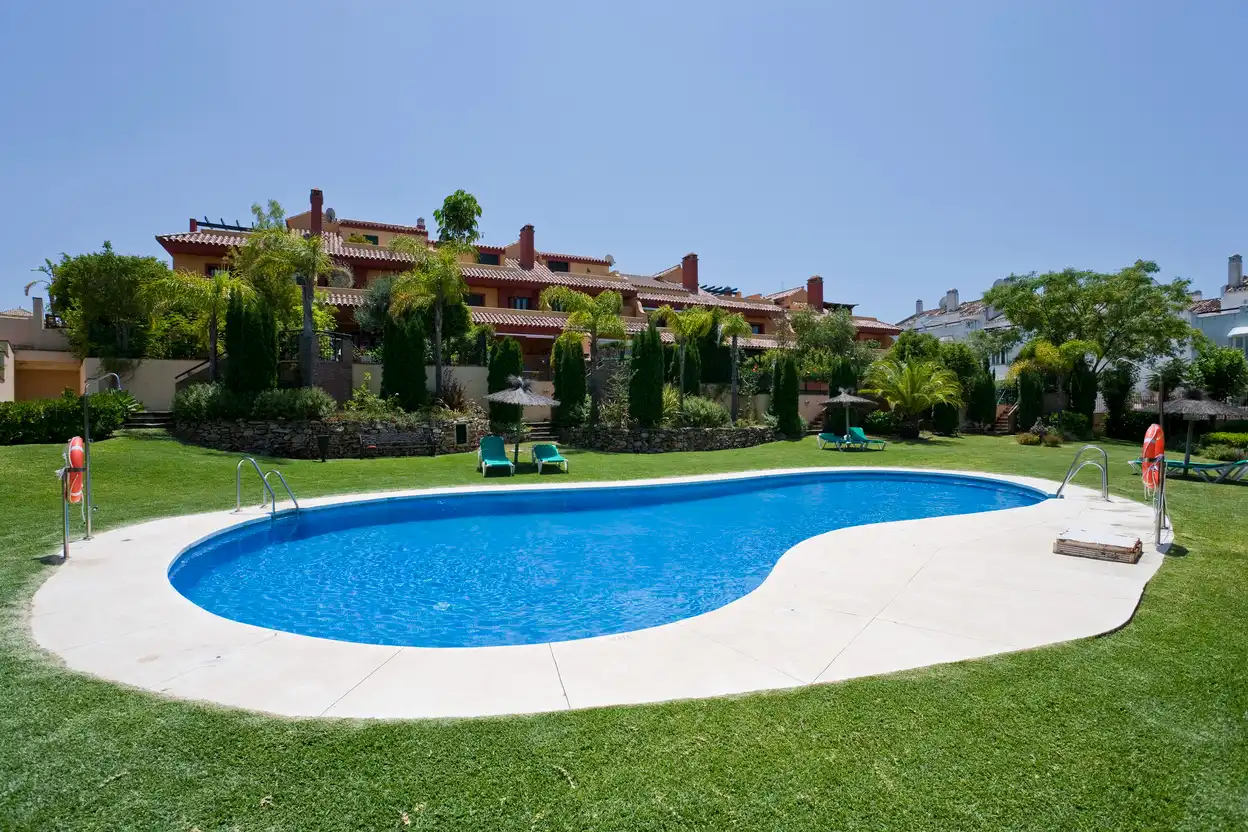Garden of Houses for rent in Marbella  with Furnished and Pets allowed