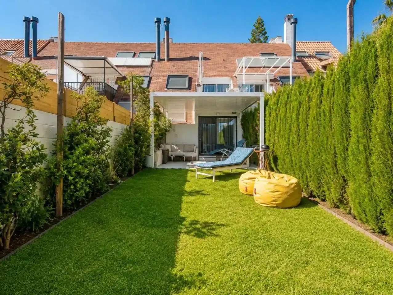 Terraza de Casa adosada en venta en Estepona con Aire acondicionado