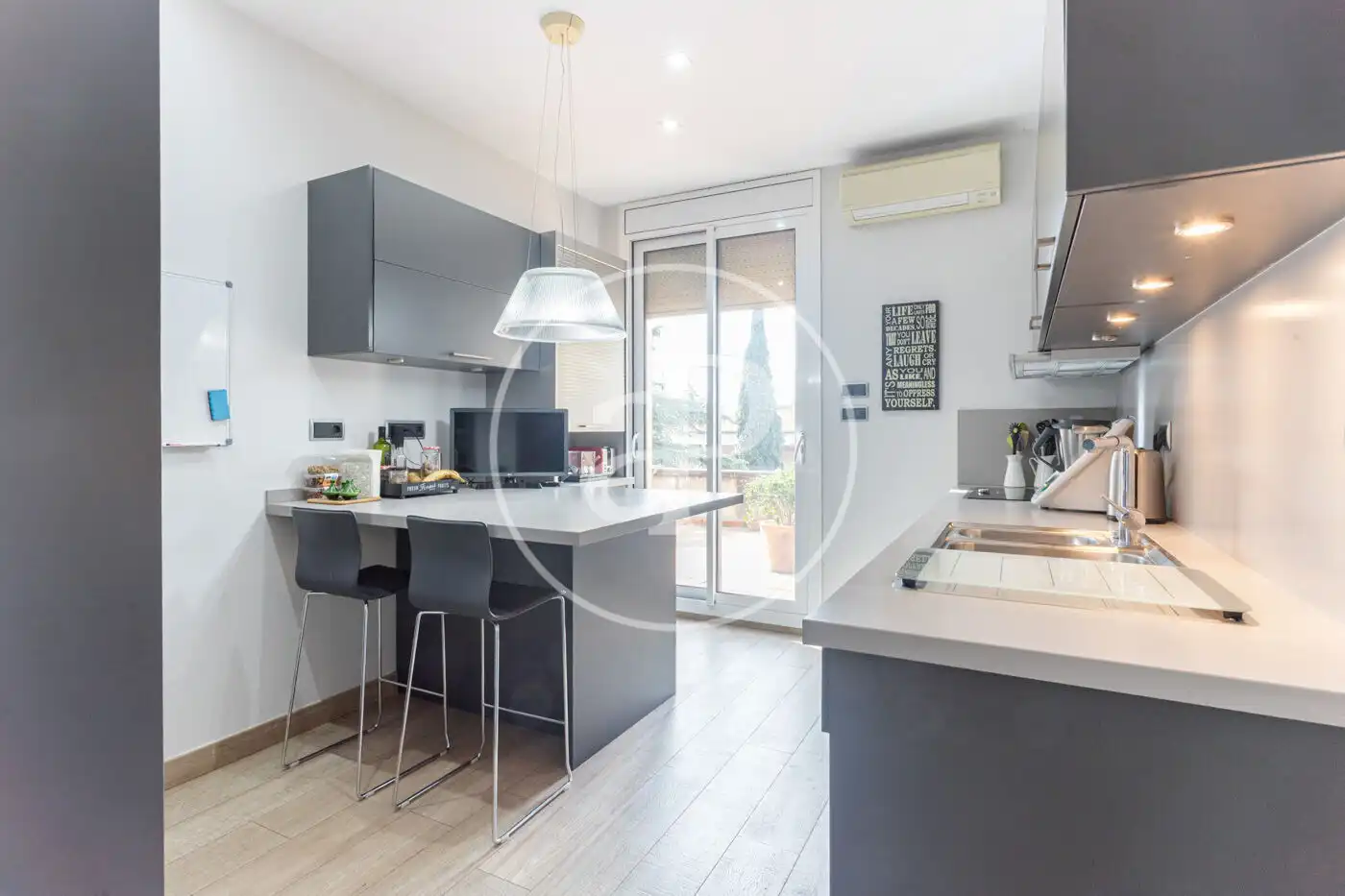 Kitchen of Houses for sale in Terrassa  with Heating, Private garden and Terrace
