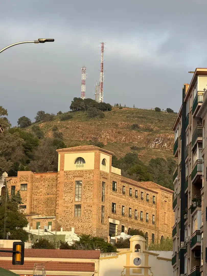 Exterior view of Flat for sale in Málaga  with Terrace and Alarm