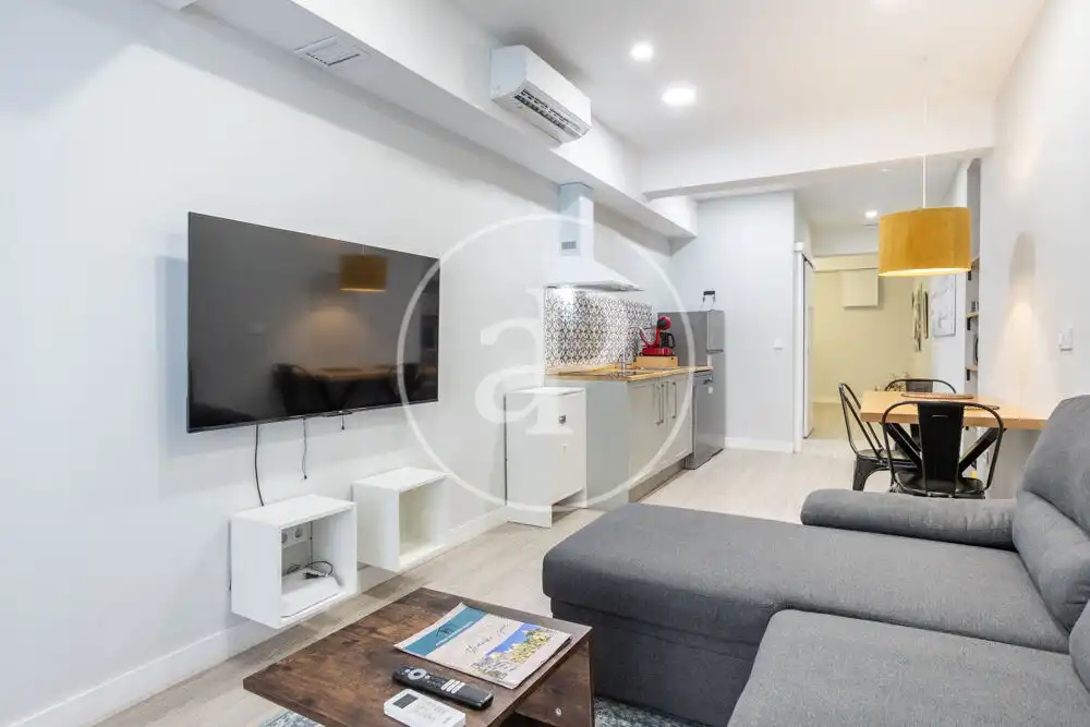 Sala d'estar de Loft en venda en Valencia amb Aire condicionat, Calefacció i Moblat