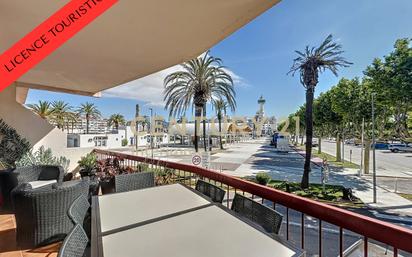 Exterior view of Flat for sale in Empuriabrava  with Air Conditioner, Terrace and Furnished