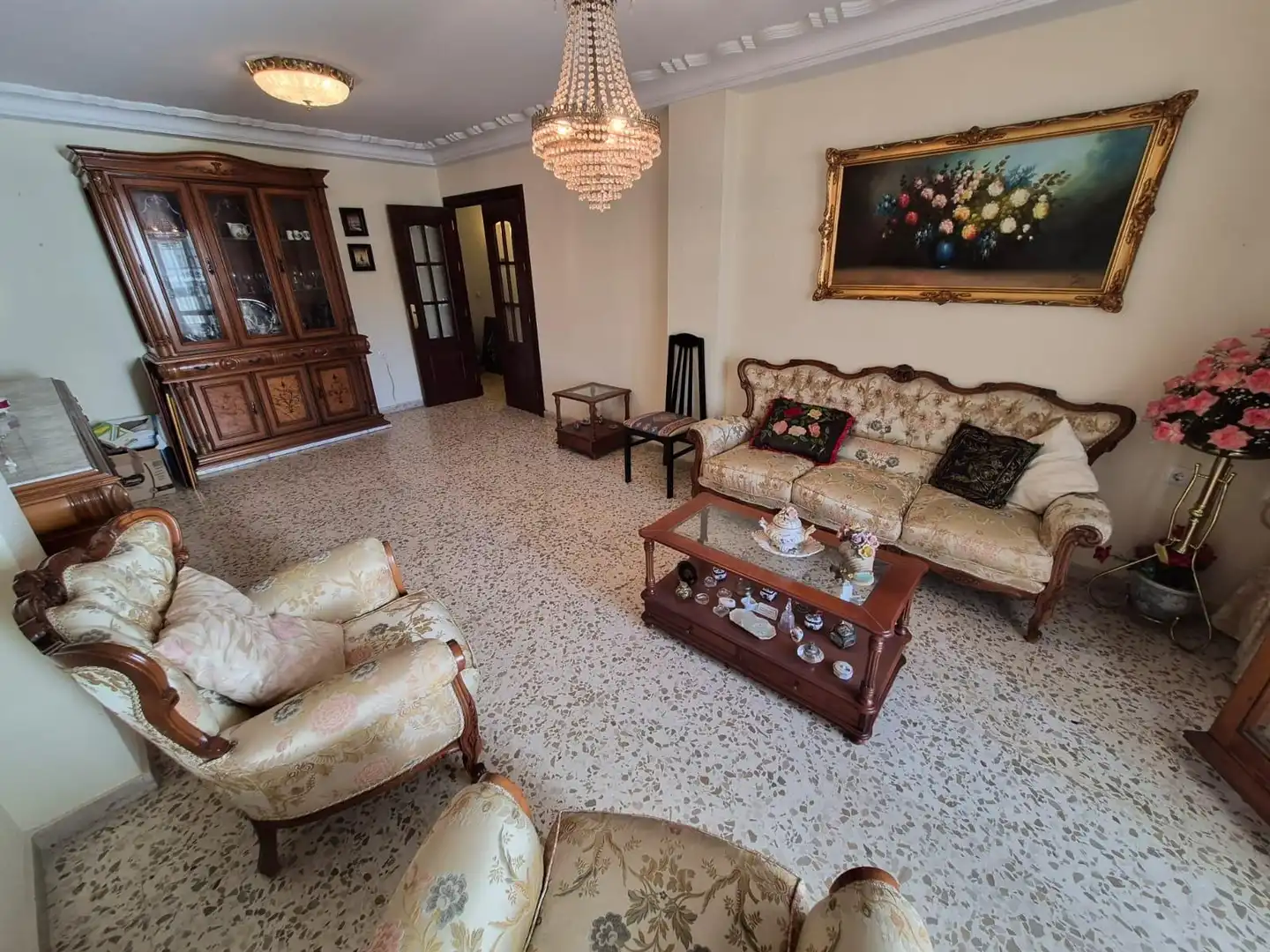 Sala de estar de Piso en venta en San Fernando con Trastero y Balcón