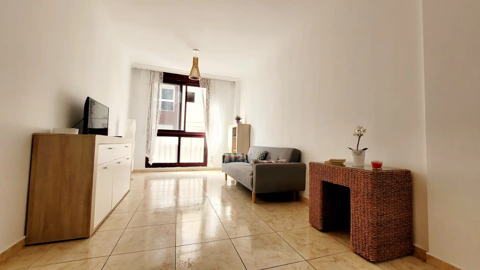 Sala de estar de Piso de alquiler en Las Palmas de Gran Canaria