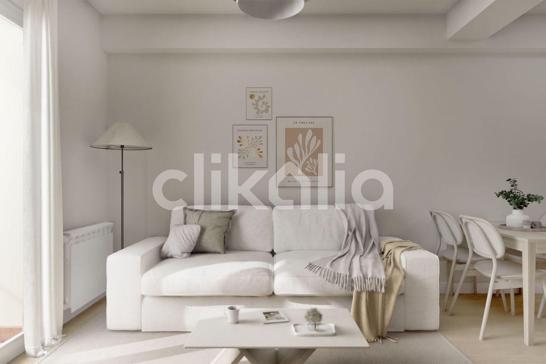 Sala d'estar de Pis en venda en  Madrid Capital amb Aire condicionat, Calefacció i Terrassa