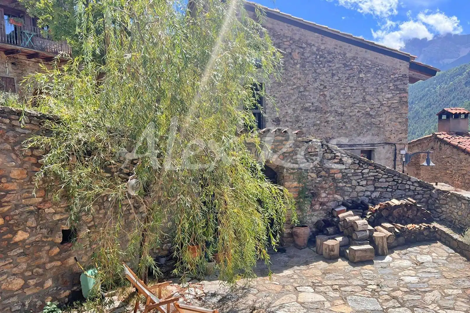 Vista exterior de Casa o chalet en venta en Arsèguel con Jardín privado y Terraza