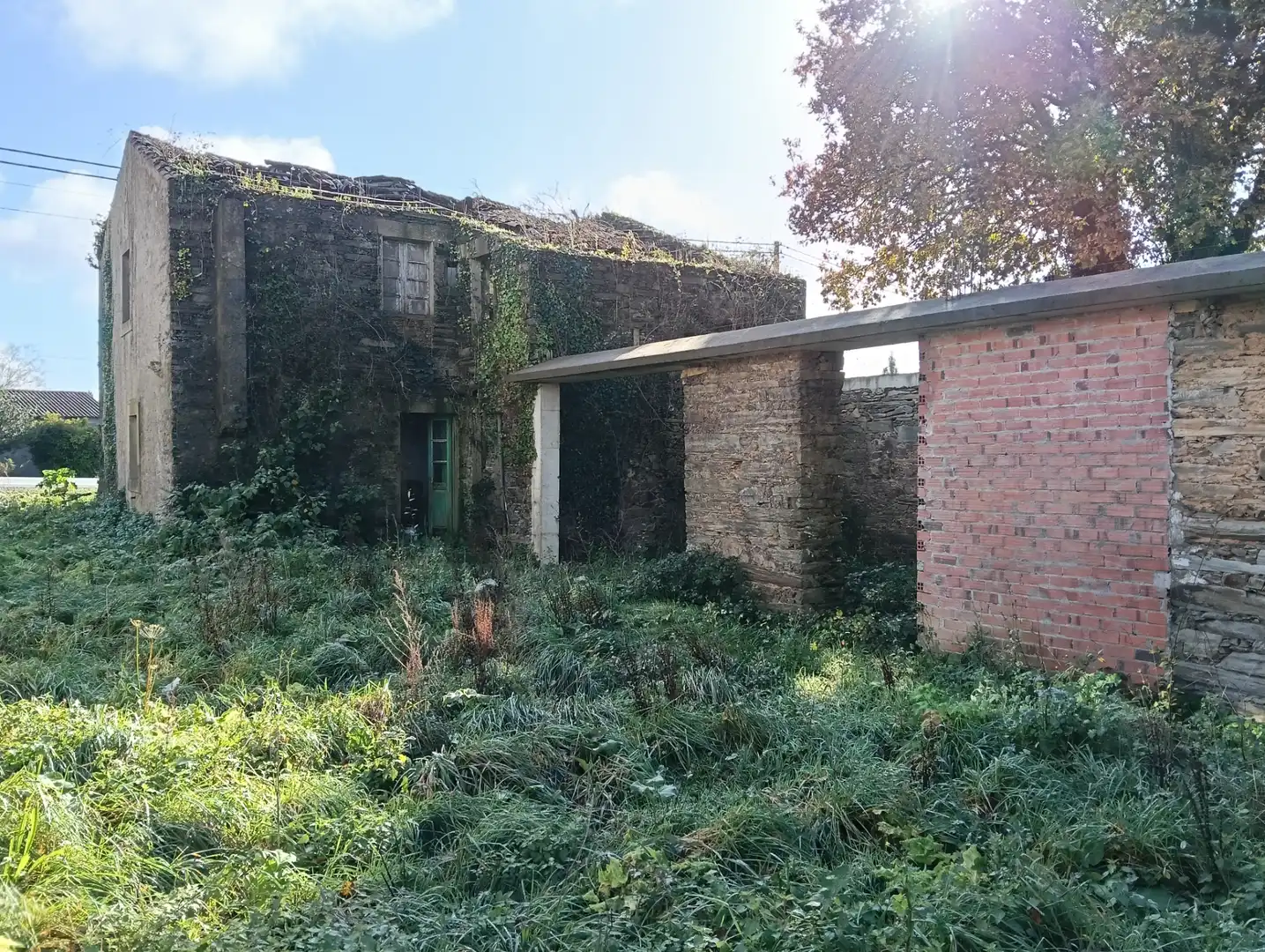 Vista exterior de Casa o chalet en venta en Mesía con Jardín privado