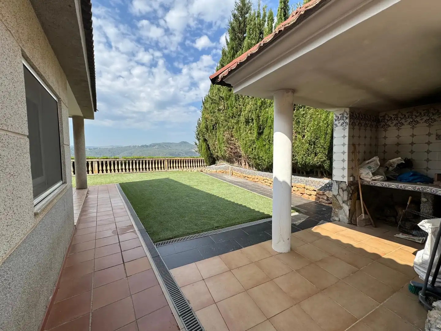 Terrace of Houses for sale in Pallejà  with Air Conditioner, Heating and Private garden