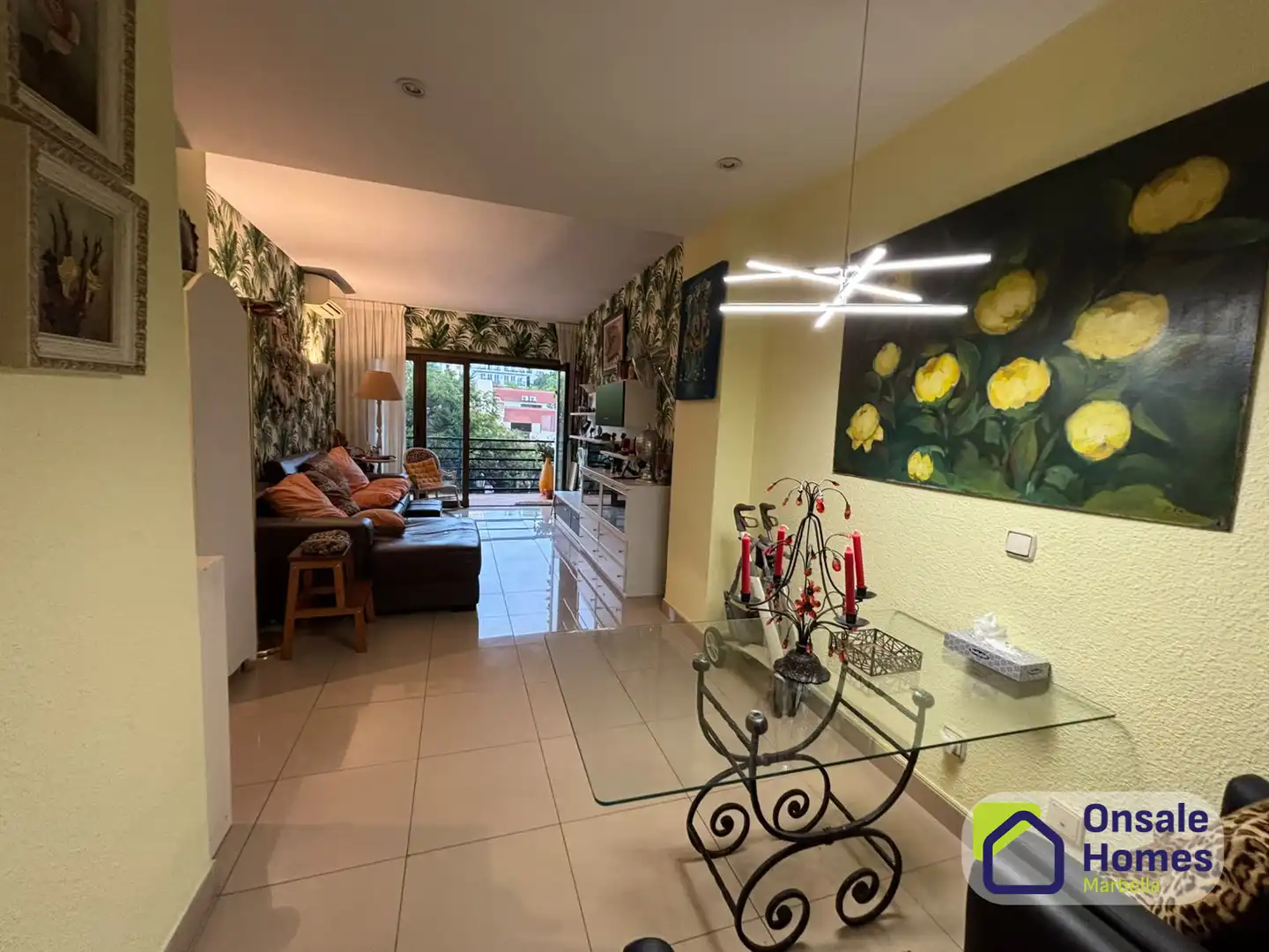 Sala de estar de Piso en venta en Marbella Centro
