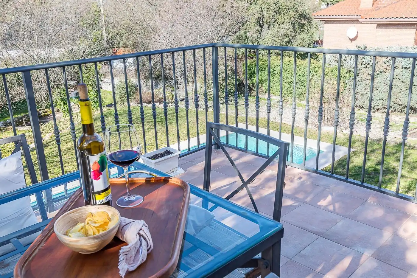 Terraza de Casa o chalet en venta en El Escorial con Calefacción, Jardín privado y Terraza