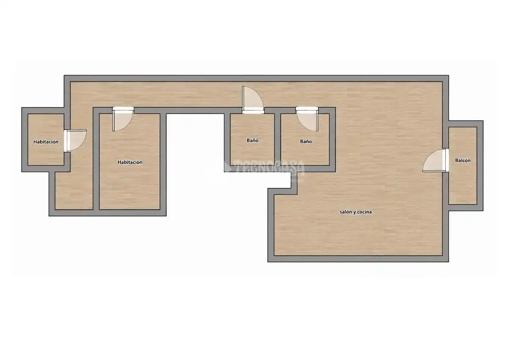 Habitación de Piso en venta en Granadilla de Abona con Aire acondicionado, Trastero y Balcón