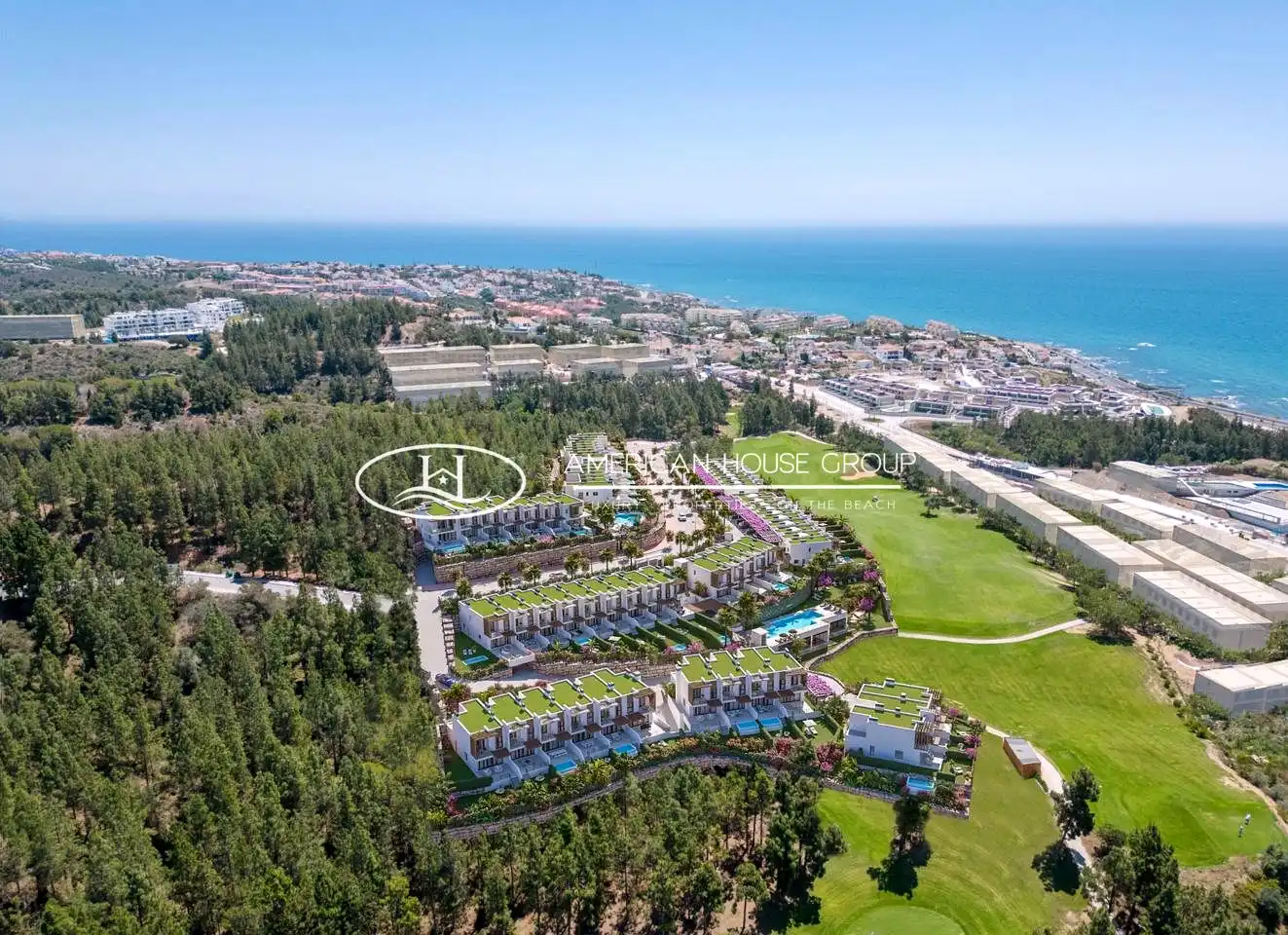 Exterior view of Houses for sale in Mijas  with Air Conditioner, Private garden and Terrace