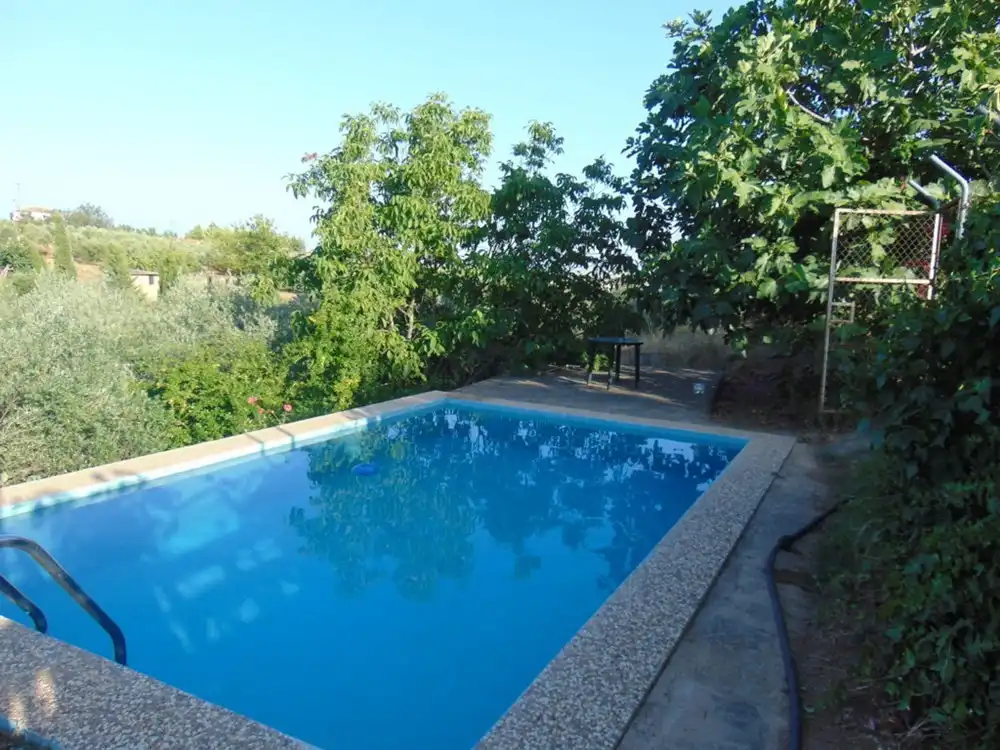 Piscina de Finca rústica en venta en Lora del Río con Aire acondicionado, Calefacción y Terraza