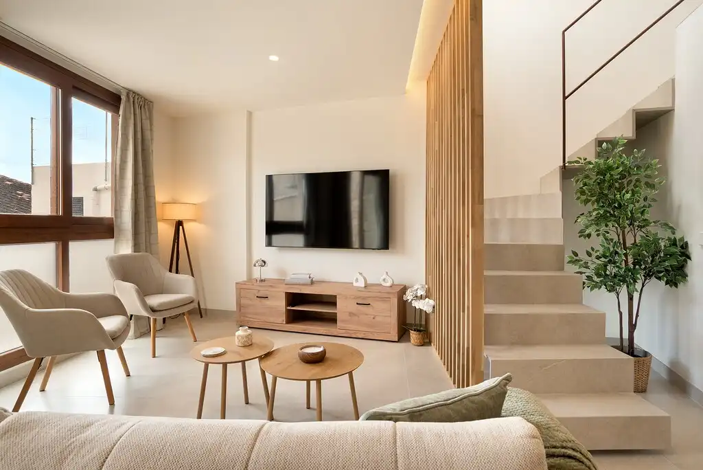Sala de estar de Apartamento en venta en Campanet, Illes Balears